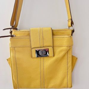 Leather crossbody by Tignanello.